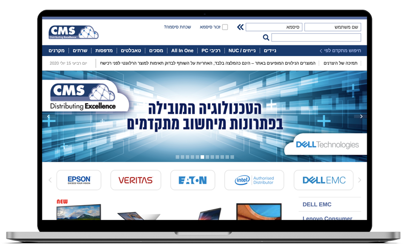 אתר CMS